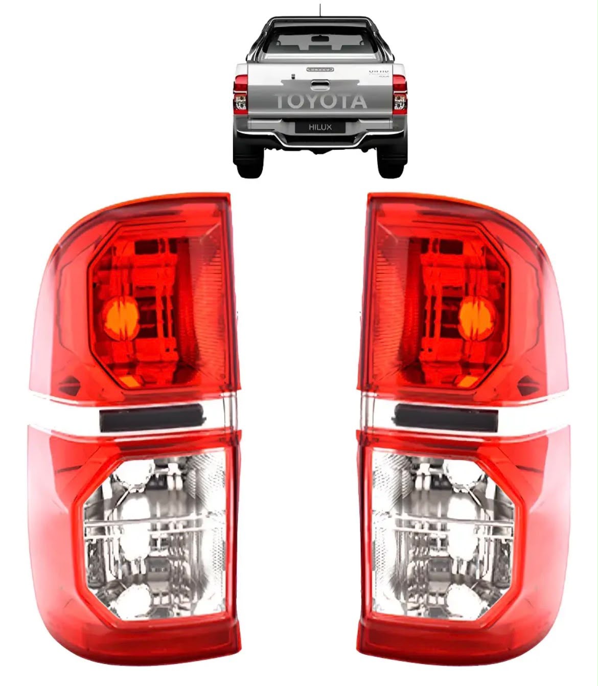 Par Foco trasero Toyota hílux 2012-2015